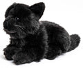 Peluche Chat Noir Couché