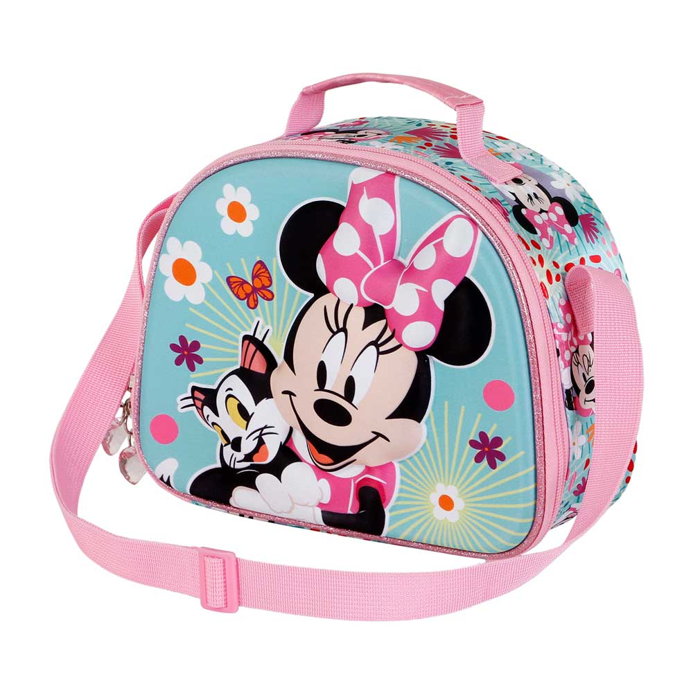 Lancheira 3D da Minnie Mouse e do Fígaro da Disney