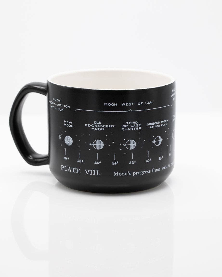 Mug Phases Lunaires – produit scientifique Cognitive Surplus EU, vue 2