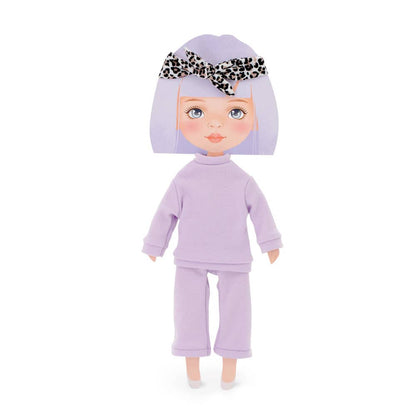 Clothing set: purple tracksuit, 28 cm