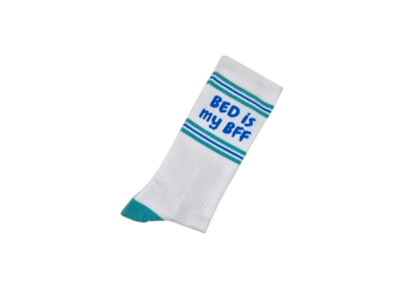 La cama es mi mejor amiga, calcetines