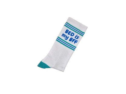 La cama es mi mejor amiga, calcetines