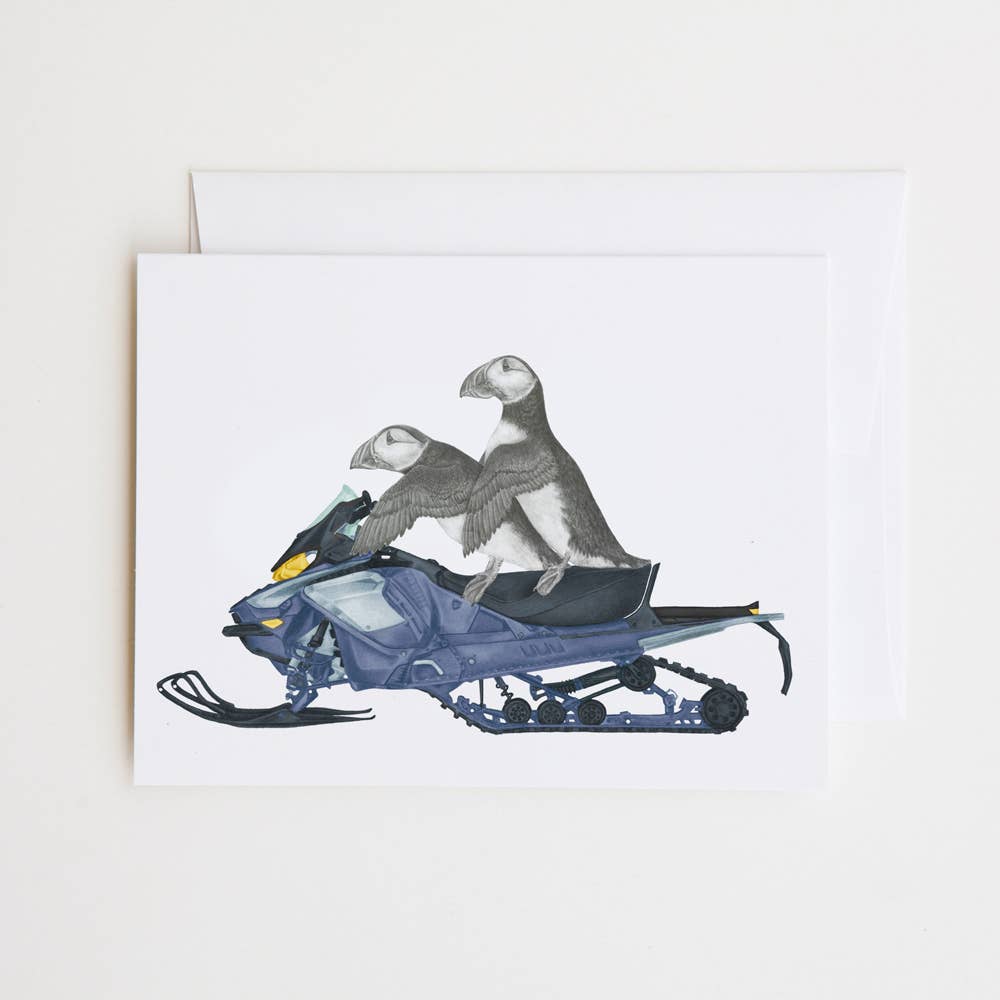 Hazel & filbert Ensueno Shearwater Card