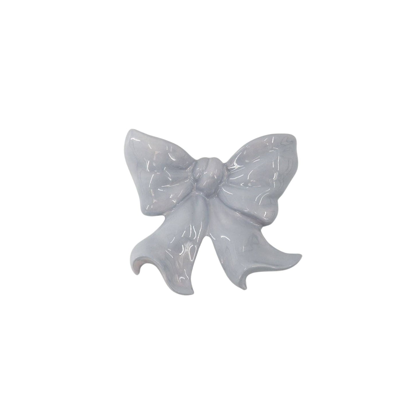 壁掛け花瓶 - ボウル型花瓶 - 陶器 - ライラック - 19x18.5x5.5 cm