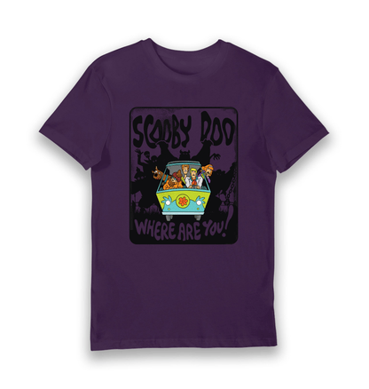 T-shirt adulte Scooby-Doo Mystery Machine Where Are You