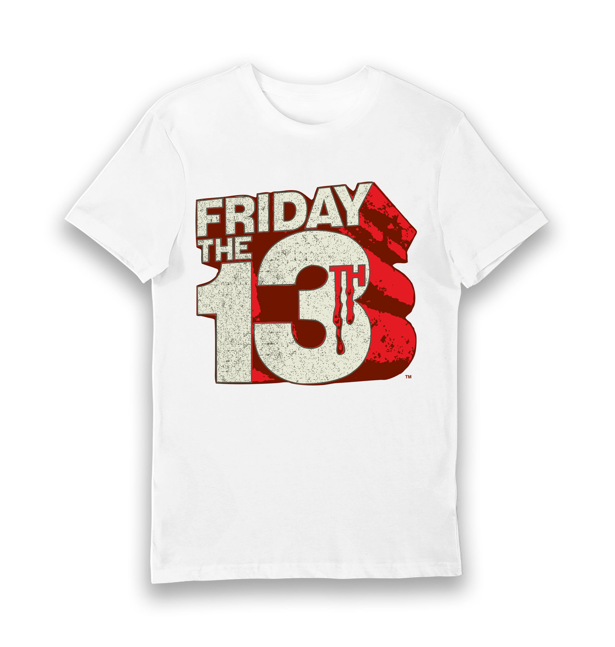 T-shirt adulte Friday the 13th logo géant