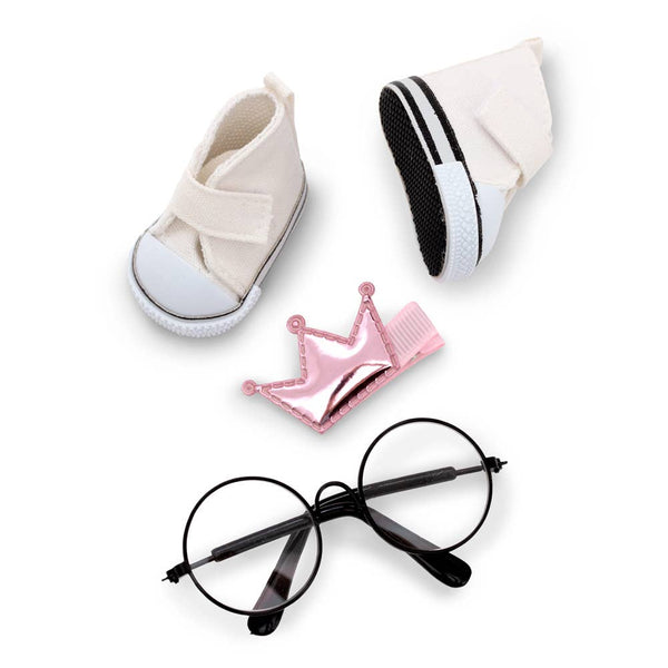 Set de chaussures et accessoires 20 cm