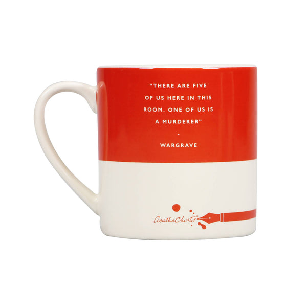 Caneca Agatha Christie "E Não Sobrou Nenhum"