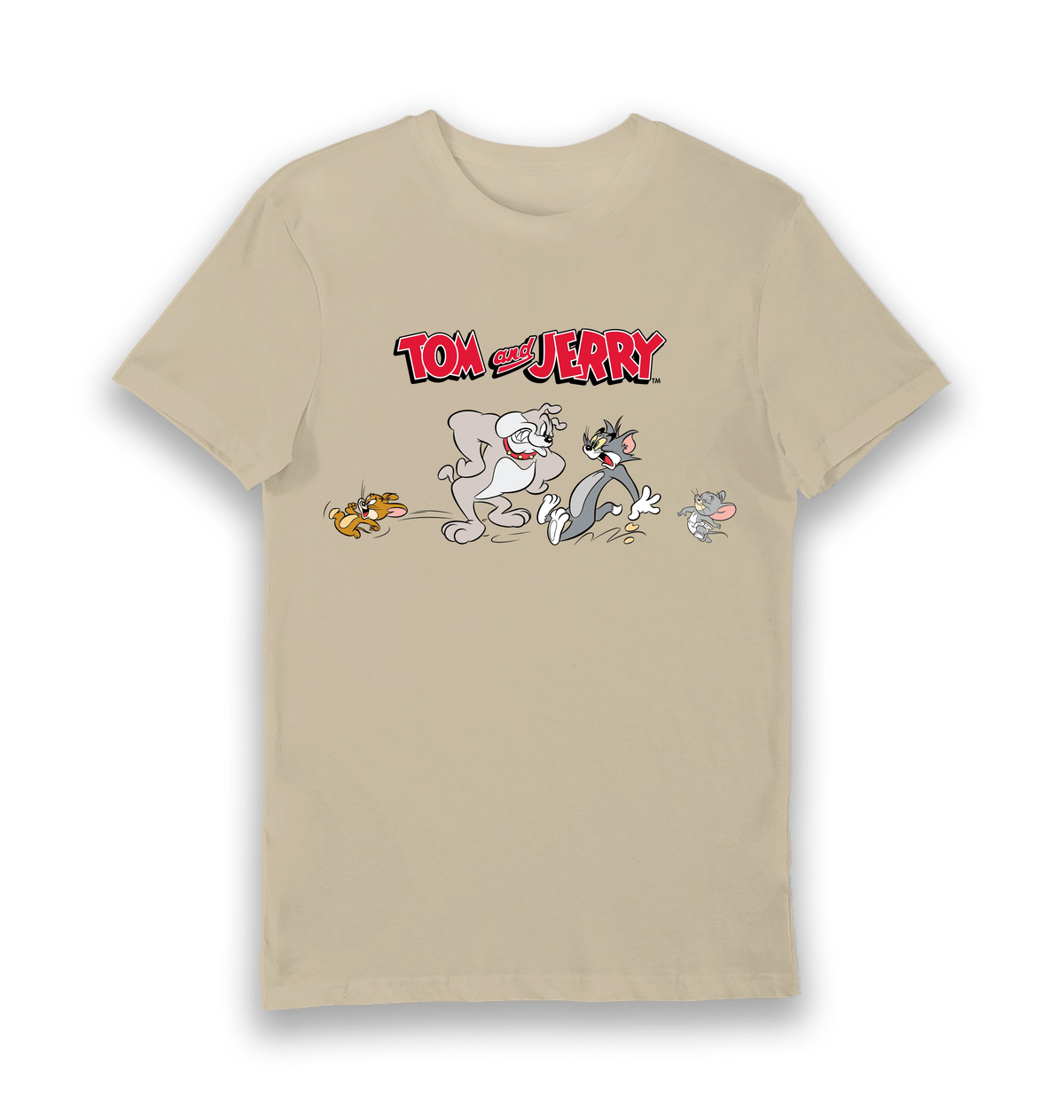 T-shirt adulte Tom et Jerry personnages
