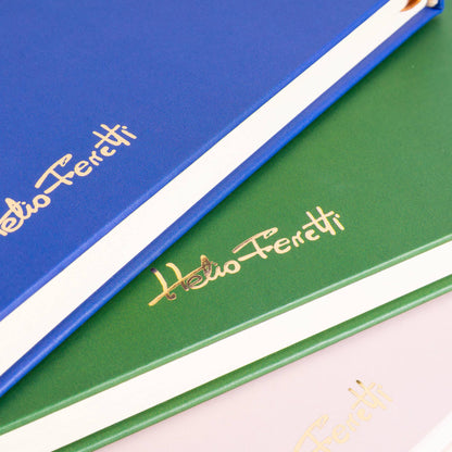 Carnet de Notes Aléatoires Rose Helio Ferretti Vue 2