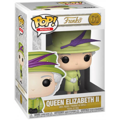 Pop! Reine Elizabeth II avec Tenue Verte