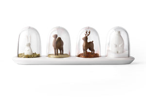 Salière et Poivrière Animaux Parade Epices