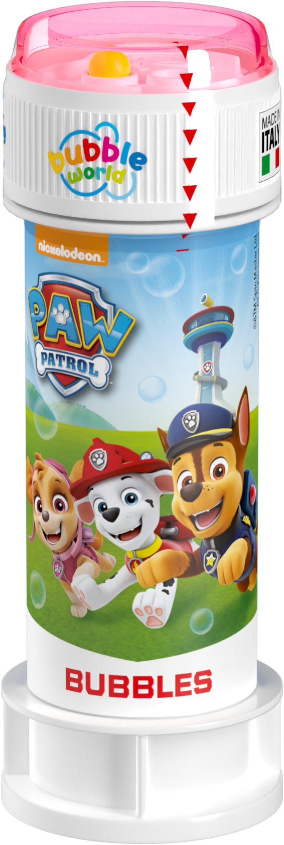 Bulles de Savon Pat'Patrouille Flacon 60 ml