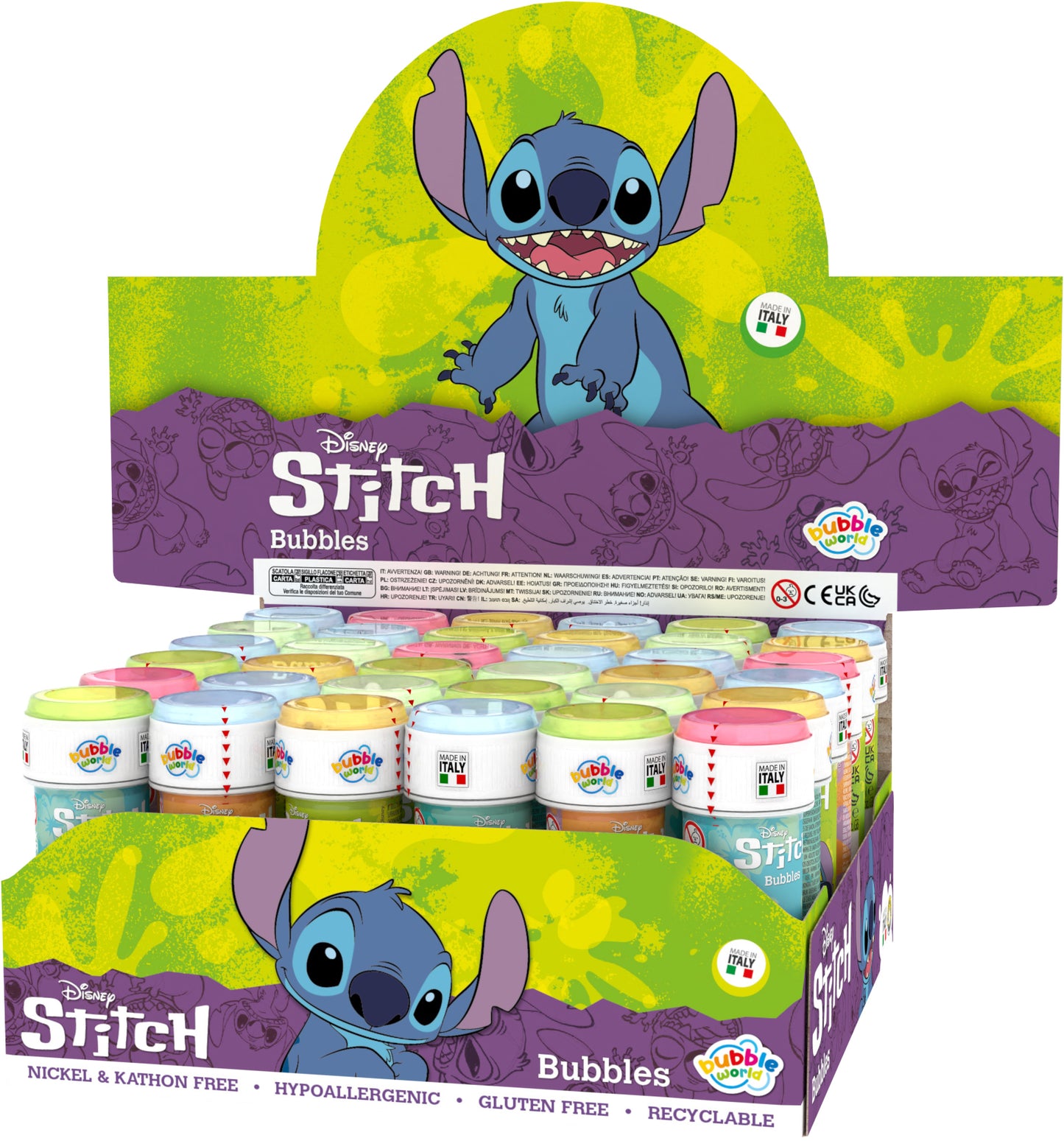 Bolle di sapone Disney - Stitch