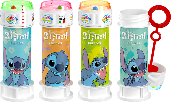 Coffret bulles de savon Stitch Disney – Présentoir 36 flacons 60 ml