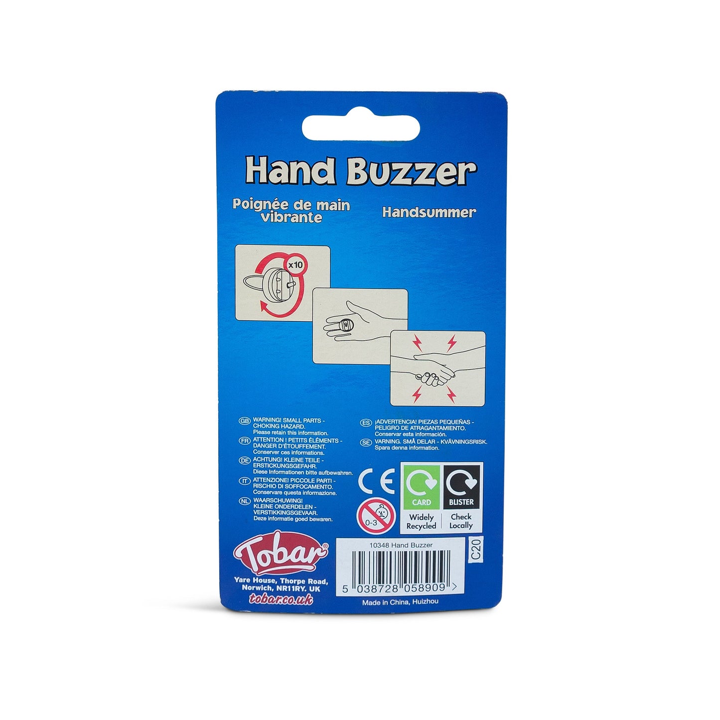 Blagues classiques Buzzer à main