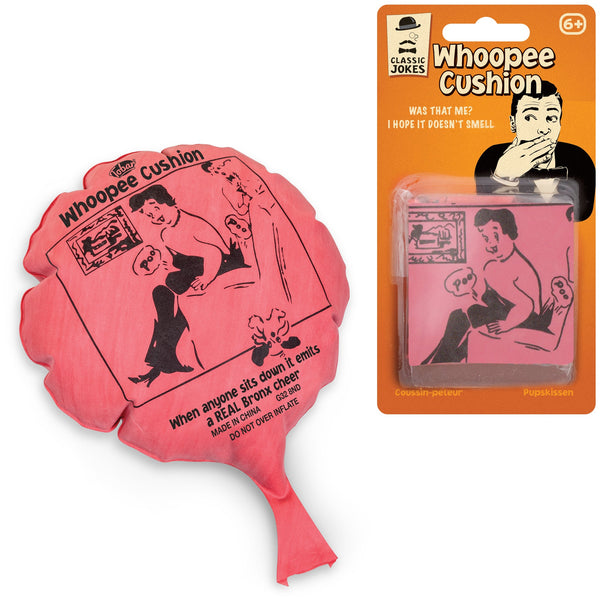 BLISTER DE COUSSIN PÉTEUR DE BLAGUES CLASSIQUES