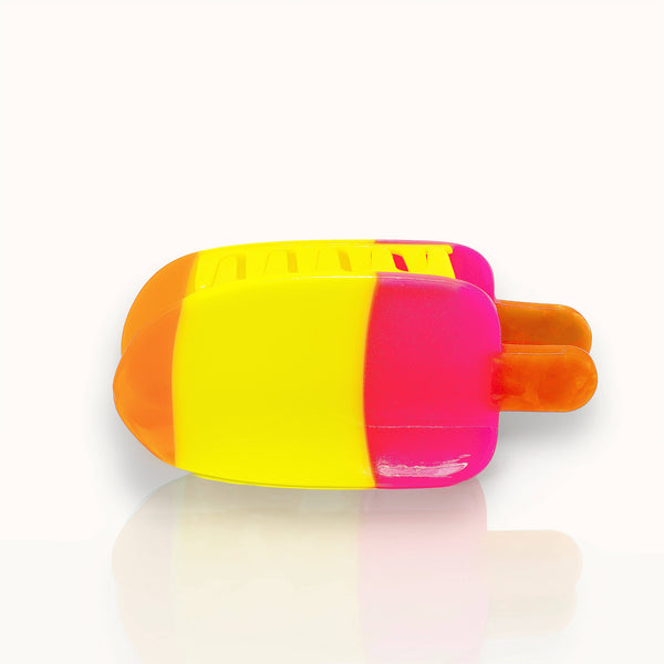 Fermaglio per capelli color ghiaccio neon