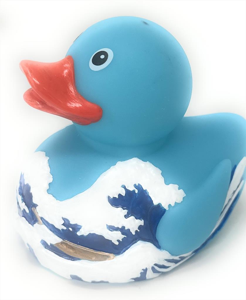 Pato de las olas del monte Fuji