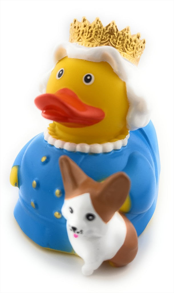 Koningin Elizabeth Eend met Corgi