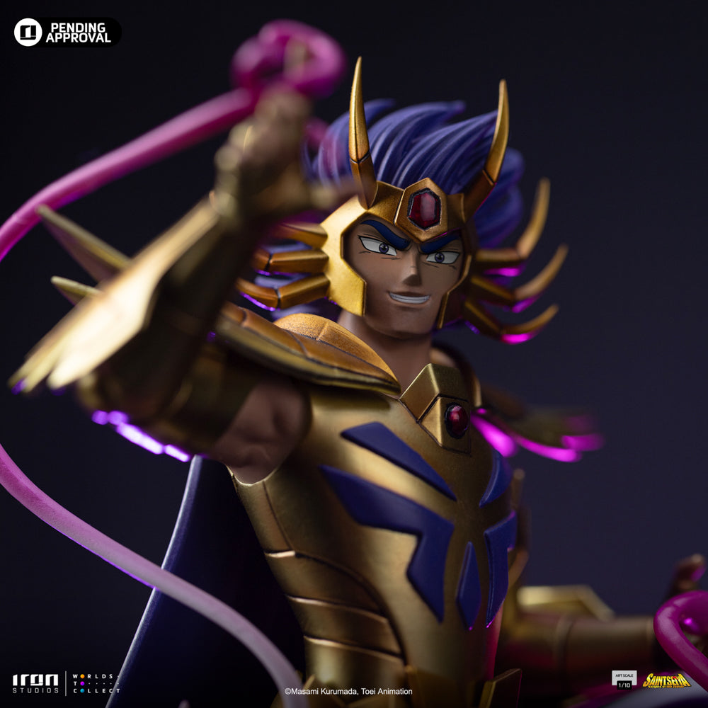 スタチュー カニ座のデスマスク - 聖闘士星矢 - アートスケール 1/10 - アイアン・スタジオ