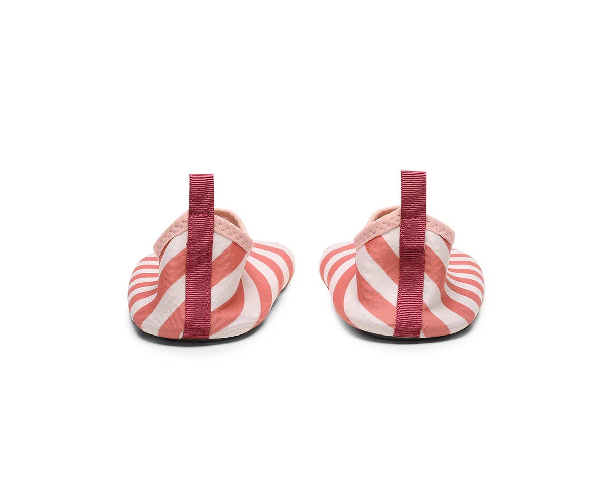 Kids' Aqua Shoes Striped Bloom & Blush