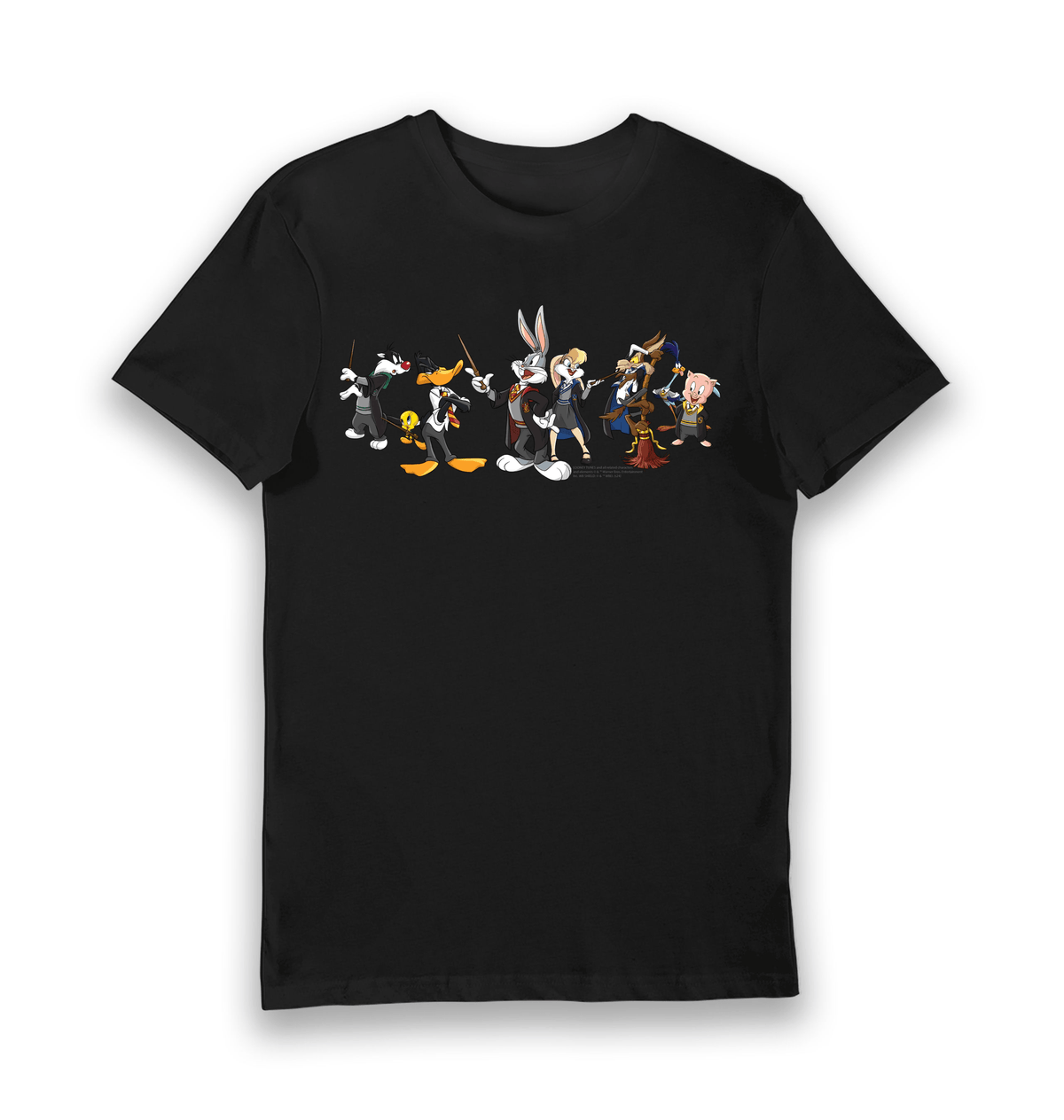 T-shirt adulte Looney Tunes x Harry Potter noir