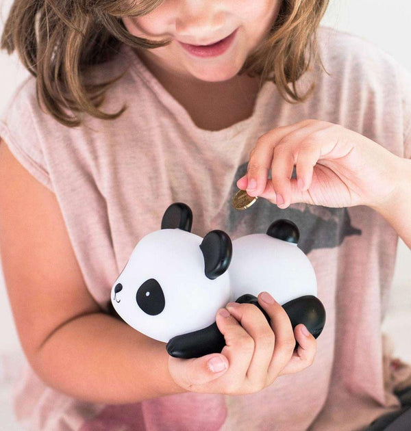 Salvadanaio a forma di panda