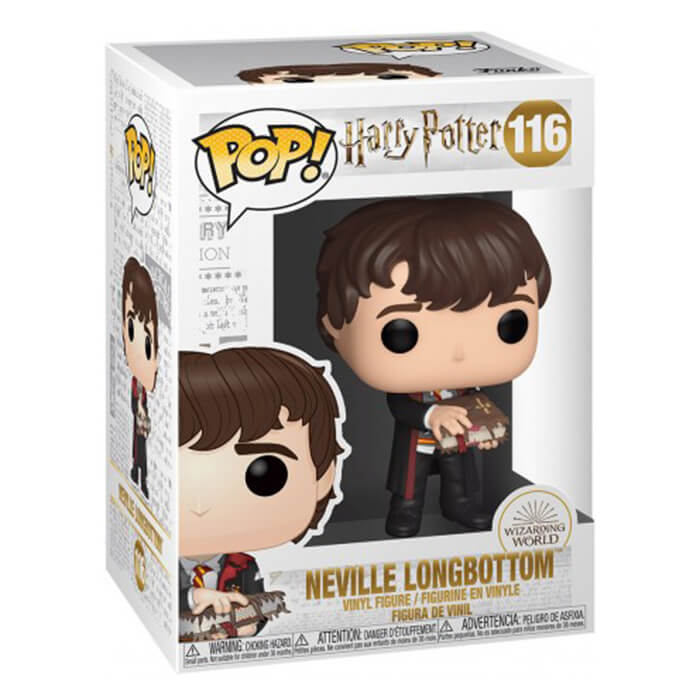 Pop! Neville avec le Livre des Monstres