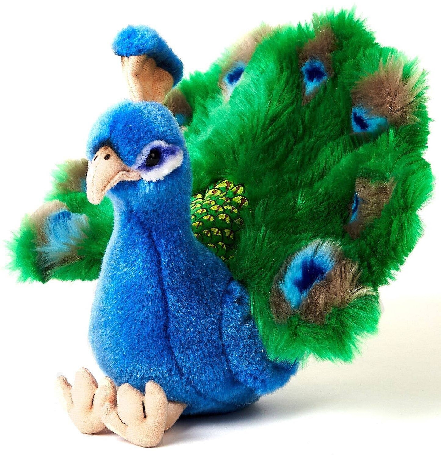 Pavo real - 19 cm (altura) - peluche