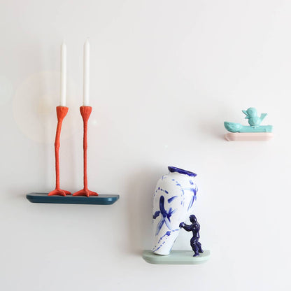 Voleur de fleurs Bleu – Jasmin Djerzic – Bleu – vue 15