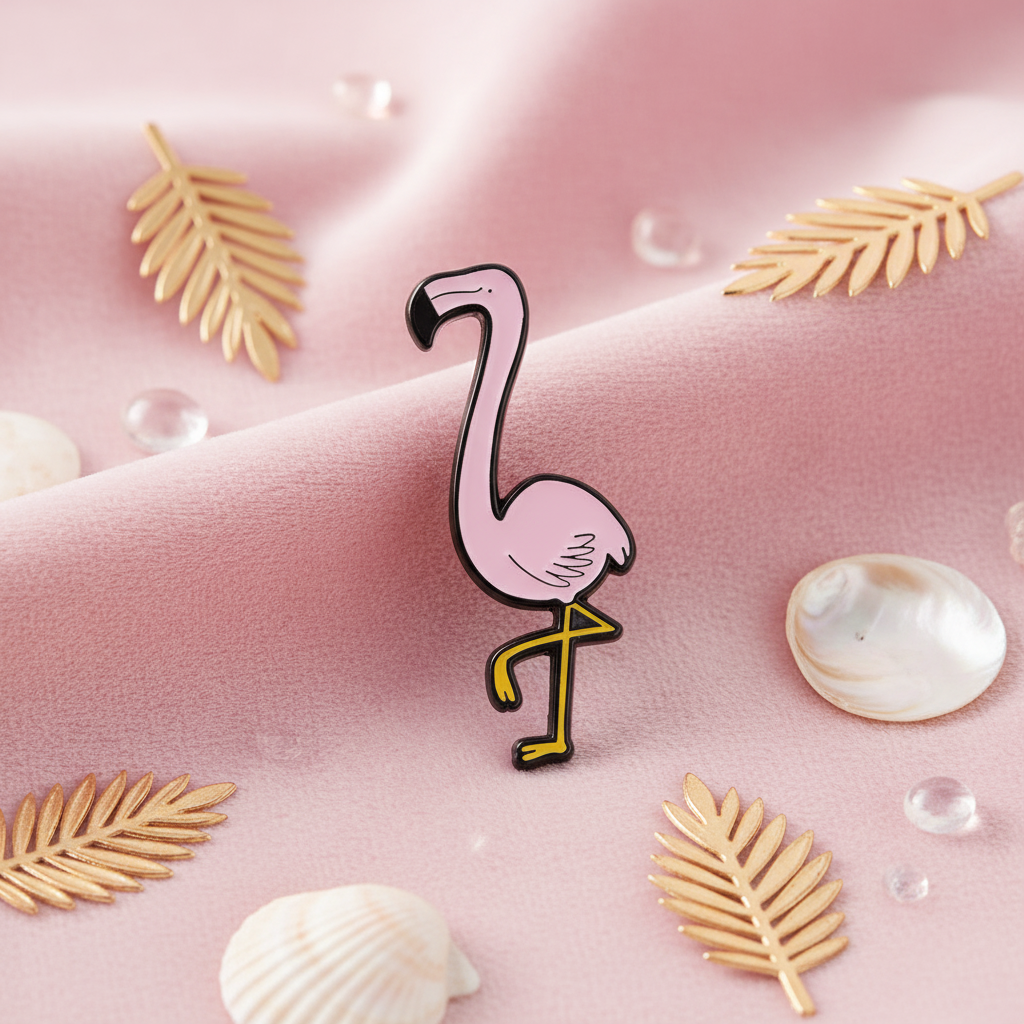 Pin's Flamant Rose