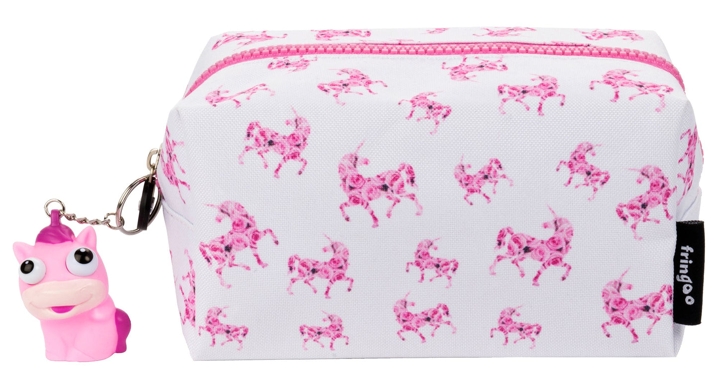 Trousse scolaire – licorne Roses