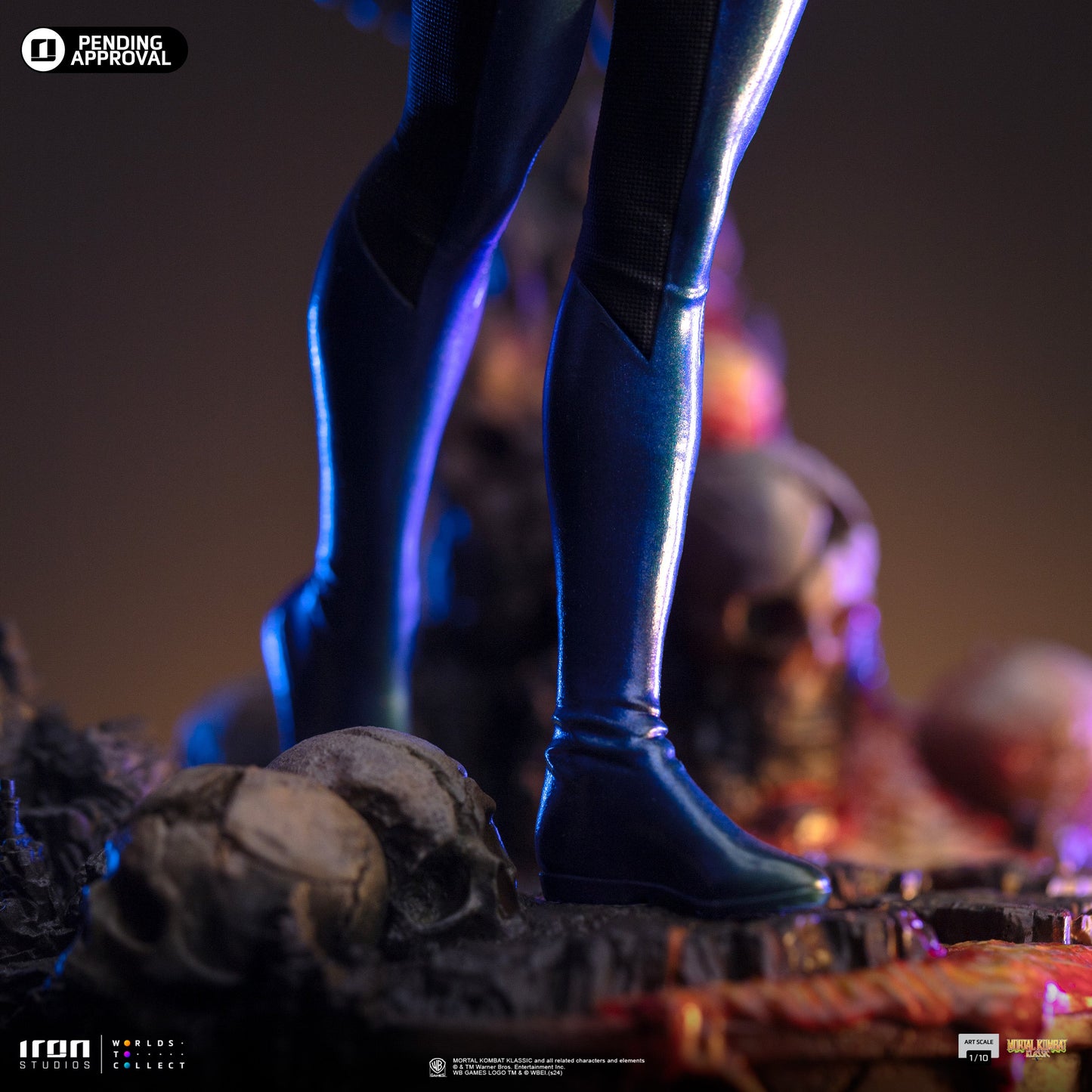 Kitana Statue - Mortal Kombat - Art Scale 1/10 - Iron Studios