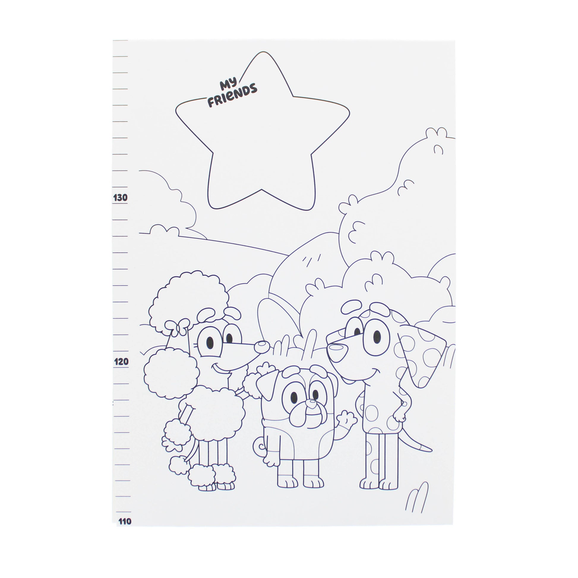 Tableau des – hauteurs de Bluey | Blueprint Collections – vue 6