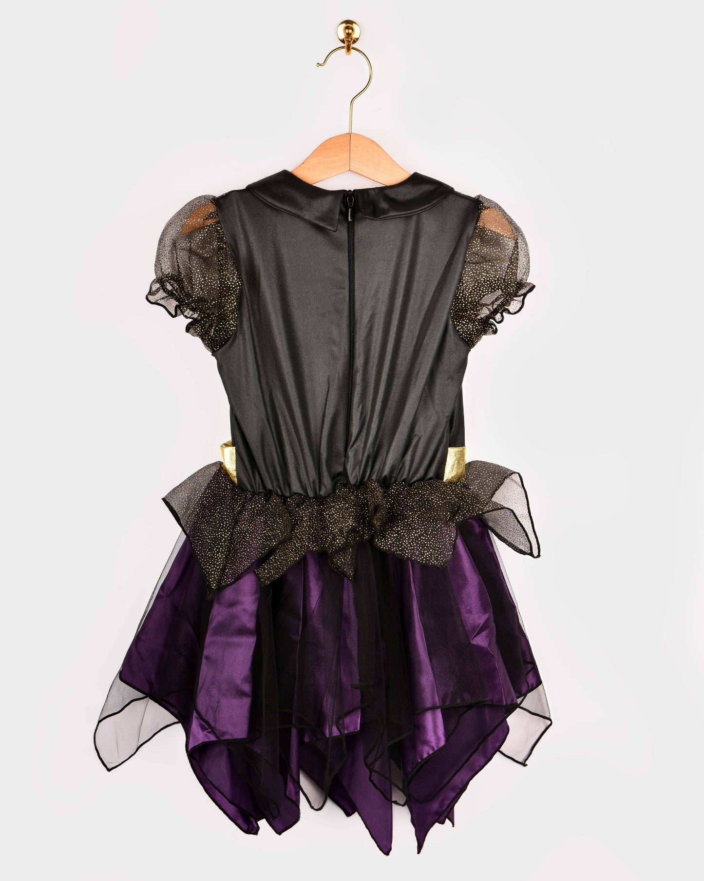 Robe de sorcière et chapeau Deluxe 110-116 cl 4-6 ans