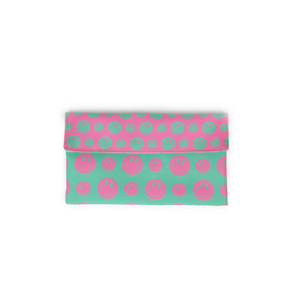 Waterproof Snack Bag with Pink Smile