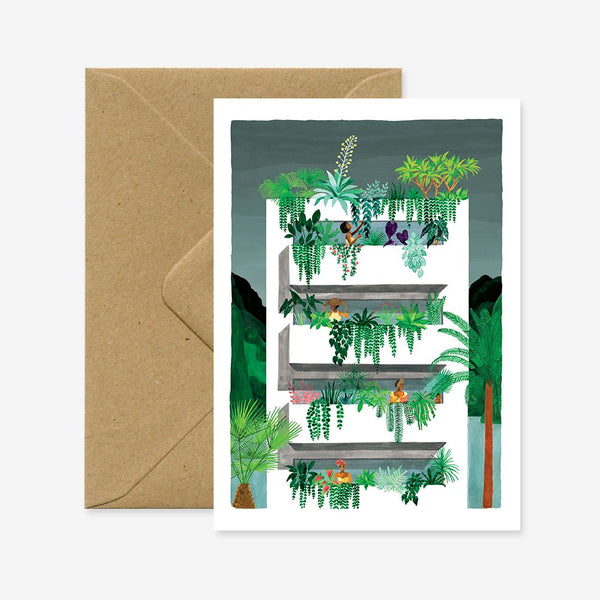 Beach Building - Carte de voeux