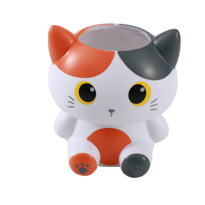 Porte-stylo 3D Orange Cat