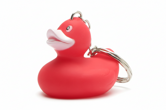 Porte-clés Canard Rouge