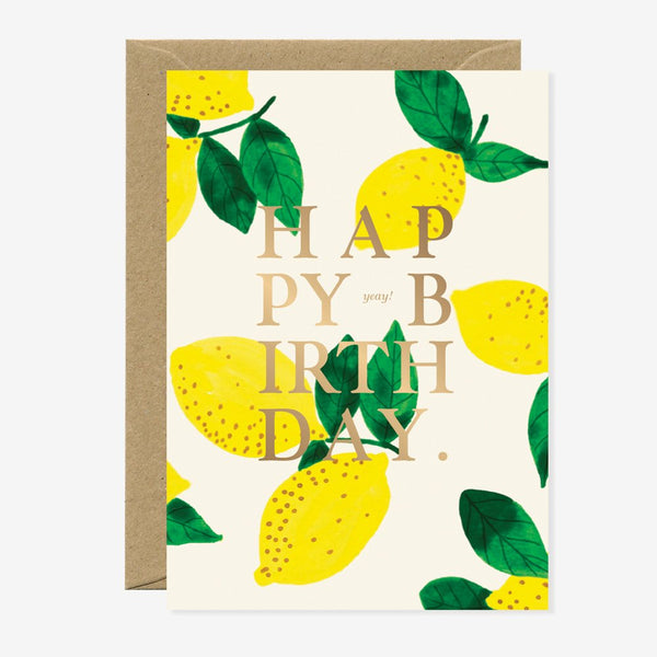 Lemon - Carte de voeux