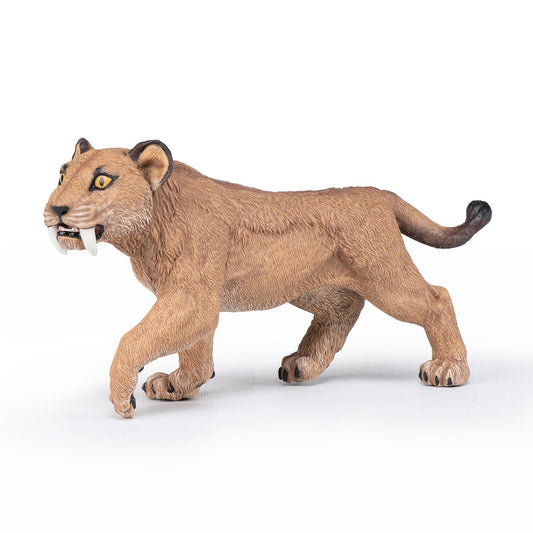 Young smilodon figurine