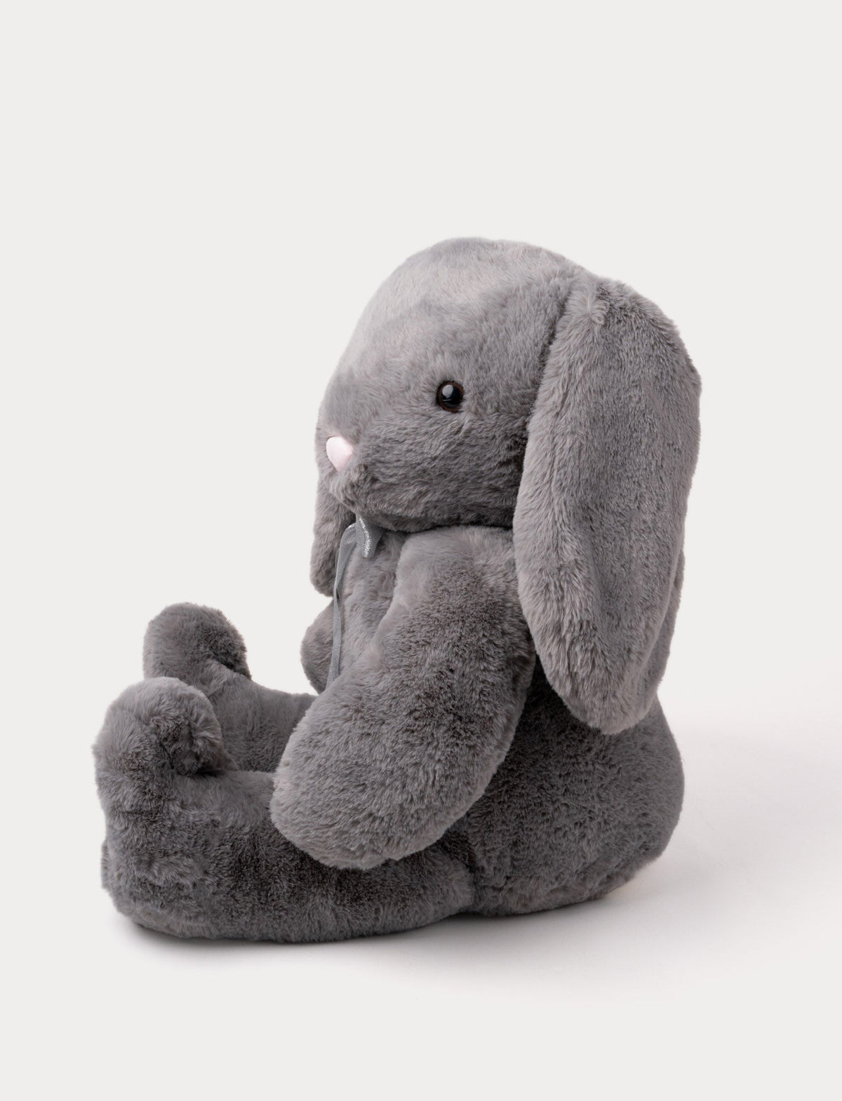 Peluche Lapin Olivia – Gris, 85 cm