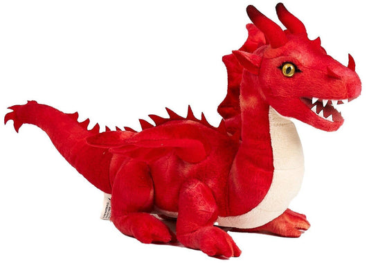 Peluche Dragon rouge
