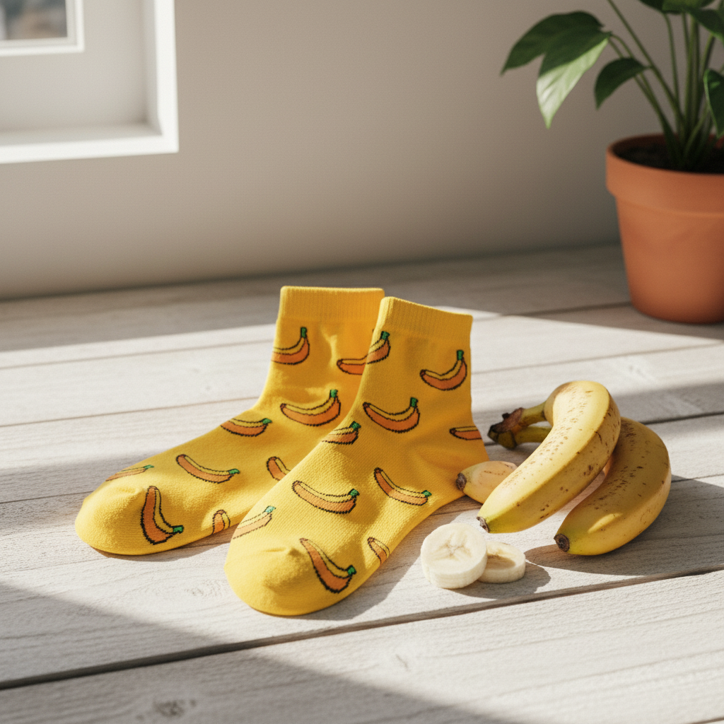 Calcetines de plátano