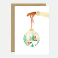 Xmas Ball Forest - Carte de Voeux