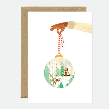 Xmas Ball Forest - Carte de voeux