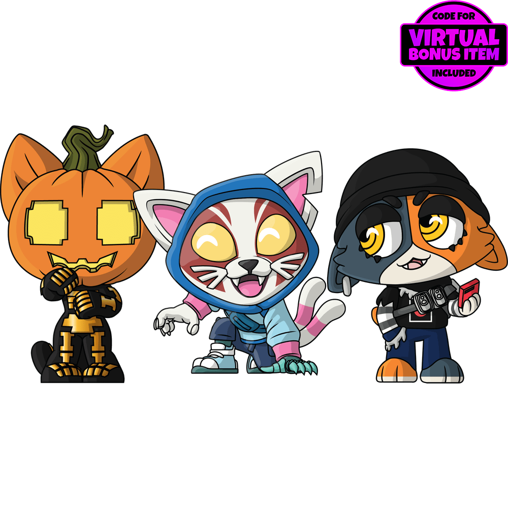 Spice, Nyanja & Meowskulls Minitooz