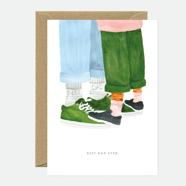 Best Dad Socks - Carte de vœux