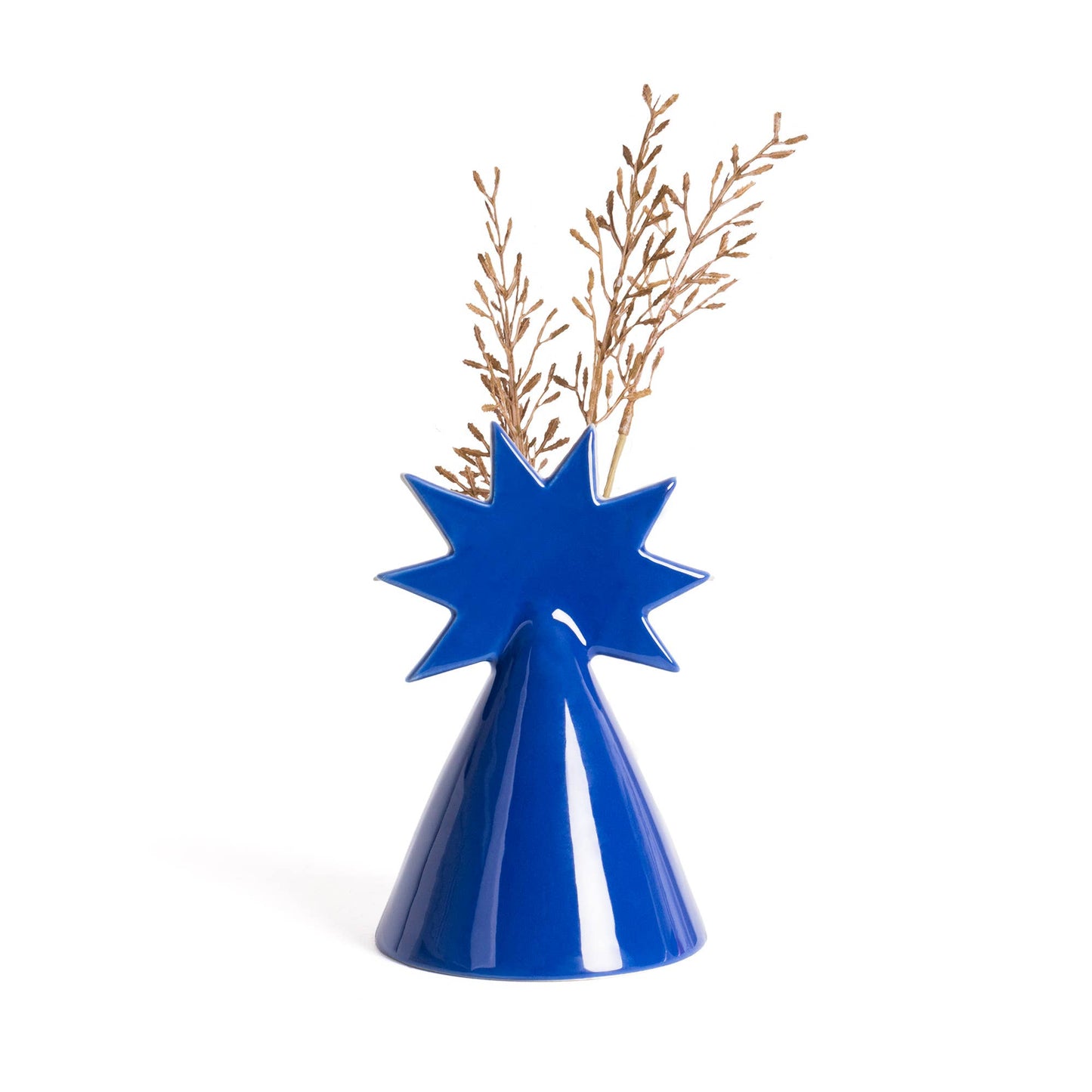 Vase Étoile Polaire Bleue Helio Ferretti Vue 2